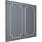 Ekena Millwork 24-in. W x 48-in. H Sellek Panel Moulding Kit Double Panel PMLKSK24X48B - alternate 4